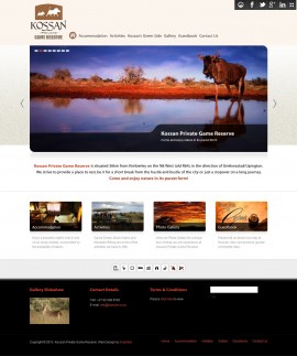 Amphibic Web Design Portfolio - Kossan Kimberley Website